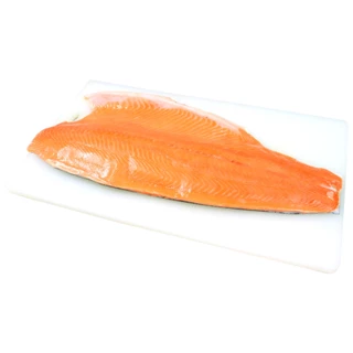ปลาแซลมอนโคโฮ เกรดซาชิมิ พรีเมี่ยม -. Salmon Fillet Coho Trim C