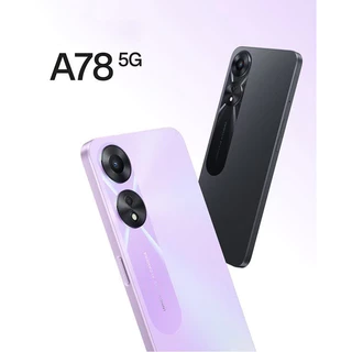 พร้อมส่ง OPPO A78 Ram 12GB Rom 256GB หน้าจอ 6.56 นิ้ว ประกันร้าน เเถมฟรีเคสใส+ฟิล์มกระจก ฟรีอุปกรณ์ครบชุด