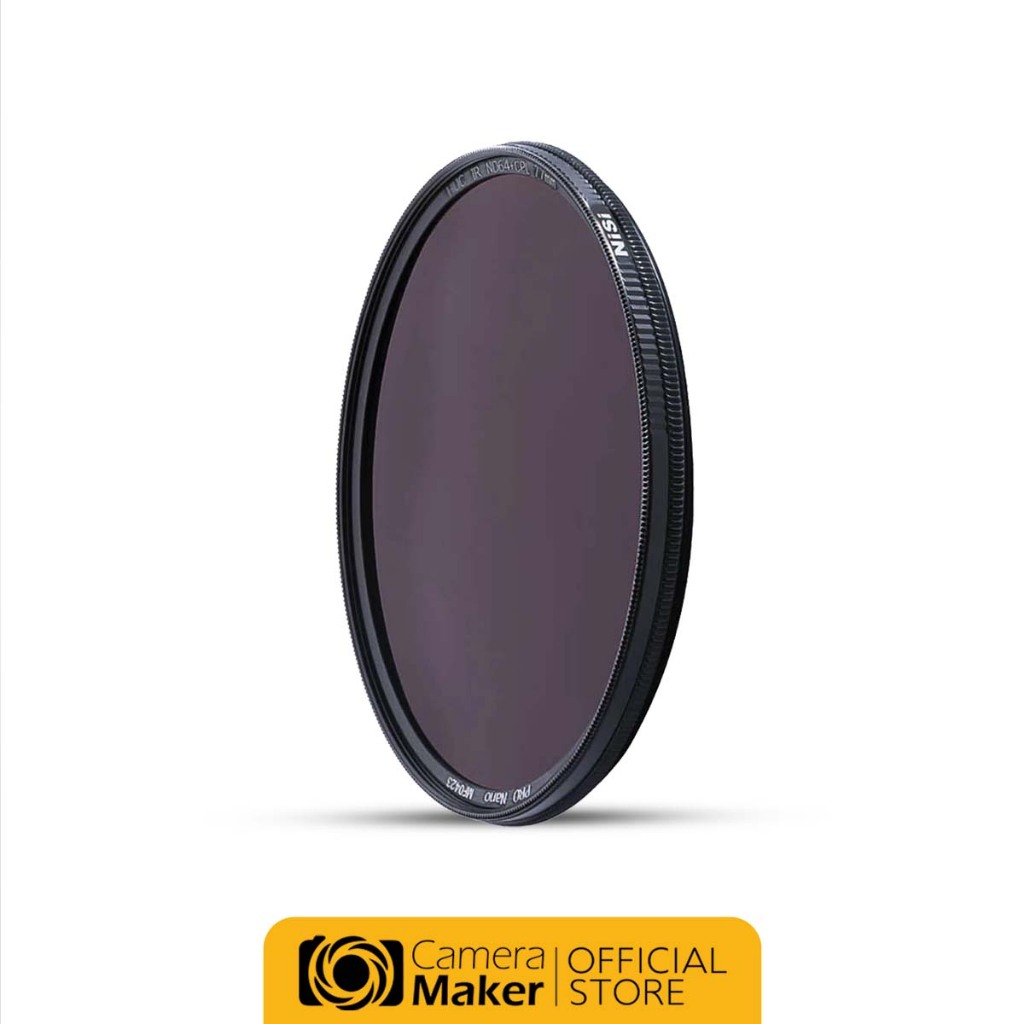 NiSi HUC IR ND64+CPL ฟิลเตอร์ลดปริมาณแสง และตัดแสงสะท้อนในตัวเดียว (ตัวแทนจำหน่ายอย่างเป็นทางการ)