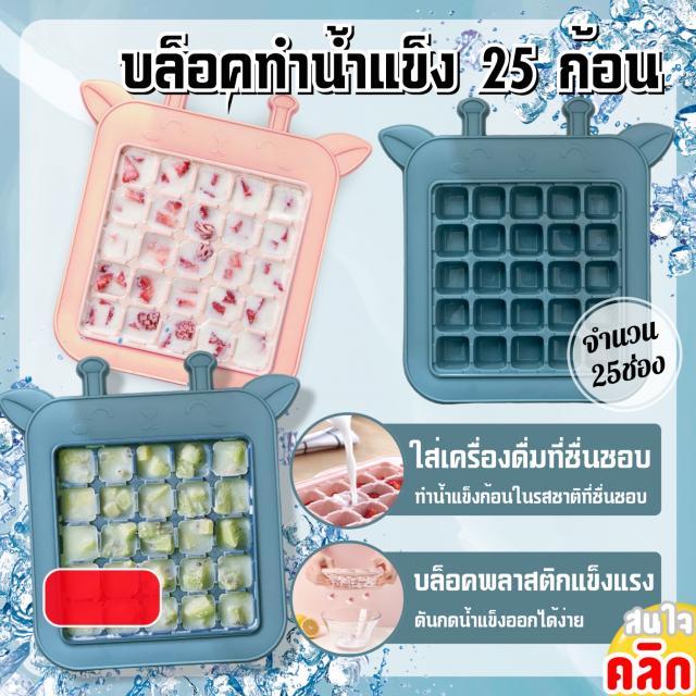 Ice block 25 cubes บล็อคทำน้ำแข็ง 25 ก้อน