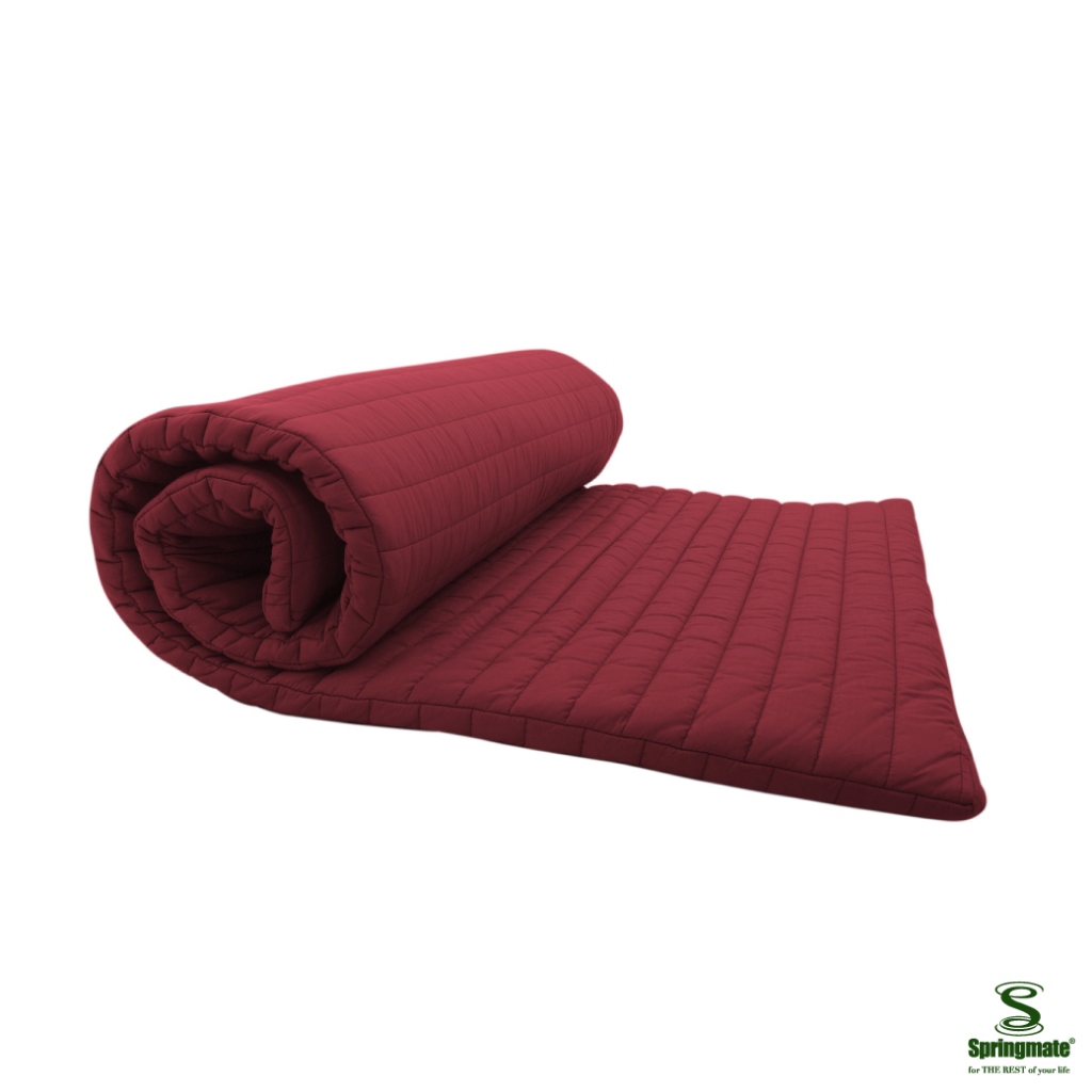 Springmate ที่นอนปิกนิกยางพาราแท้ 100% นอนแล้วไม่ปวดหลัง ขนาด 3 ฟุต - ส่งฟรี