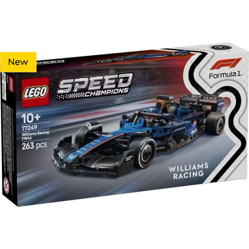 Lego Speed Champion 77249 Williams Racing FW46 F1® Race Car