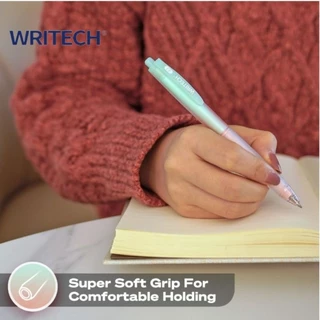 Writech ปากกาเจล #W-0178 รุ่น Super Soft Grip ขนาด 0.5 มม. หมึกน้ำเงิน หมึกแห้งไว (ราคาต่อ 1 ด้าม)