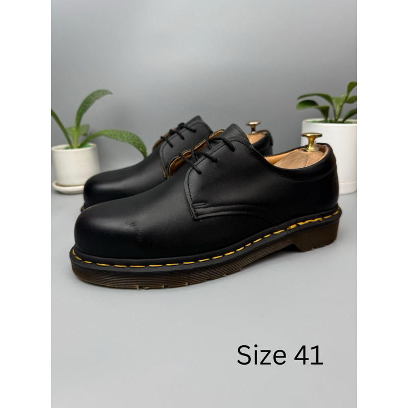 Sz.41 Dr.Martens 7765 ปี2002 Made in England หัวเหล็ก มือสองของแท้