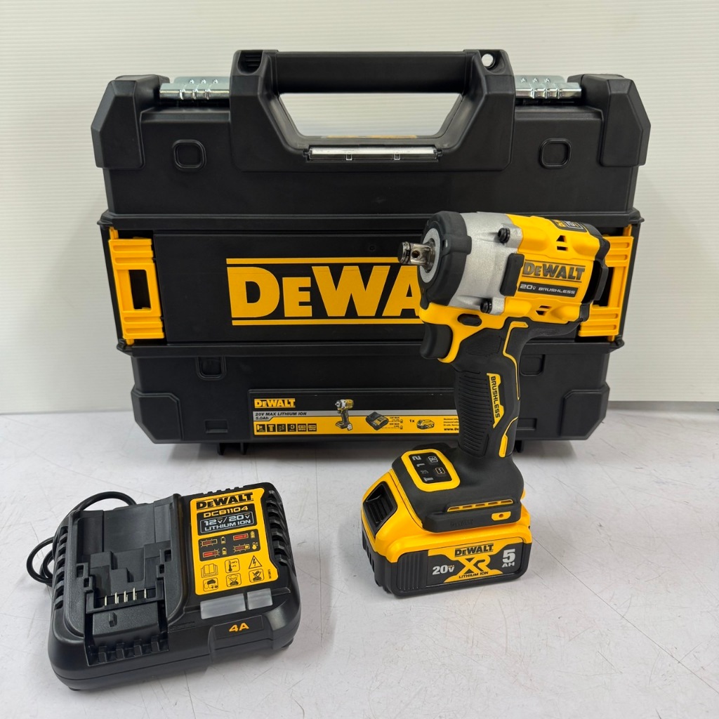 DEWALT บล็อคไร้สาย 20V 4 หุน DCF921P1 DCF921N  Atomic Brushless (ตัวเปล่า) รับประกันศูนย์ 3 ปี