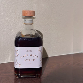 Earl Grey Syrup เอิร์ลเกรย์ไซรัป (ยอดขายกว่า 10,000 ขวด!)