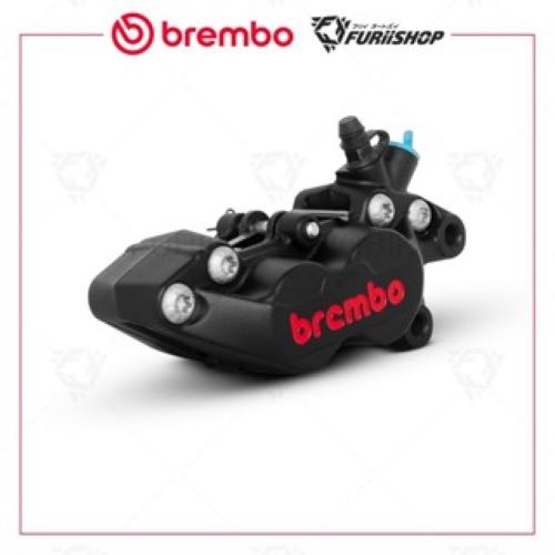 ปั๊มเบรกล่าง Brembo หูชิดดำโลโก้แดง 4POT 40 mm.