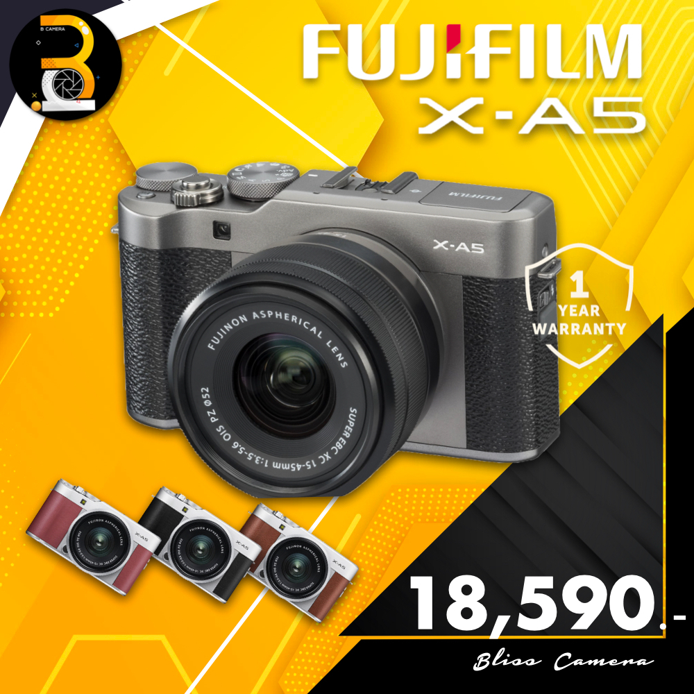 Fuji xa5 สินค้าพร้อมส่ง มือ1 ประกัน 1 ปี