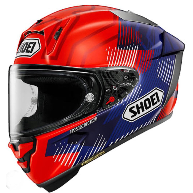 SHOEI หมวกกันน็อค รุ่น X15 ลาย MARQUEZ8