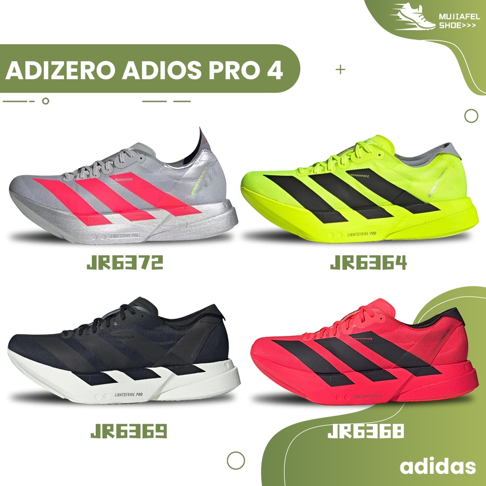 ⭐สะดวกสบาย⭐ adidas Adizero Adios Pro 4  รองเท้าวิ่ง JR6372/JR6364/JR6369 รองเท้าสำหรับชายหญิง
