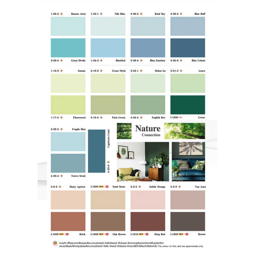 สีน้ำ กัปตัน ลองไลฟ์ชิลด์พลัส ชนิดกึ่งเงา ภายนอกและภายใน ขนาด 2.5 แกลลอน หรือประมาณ 9 ลิตร - รูปที่ 4