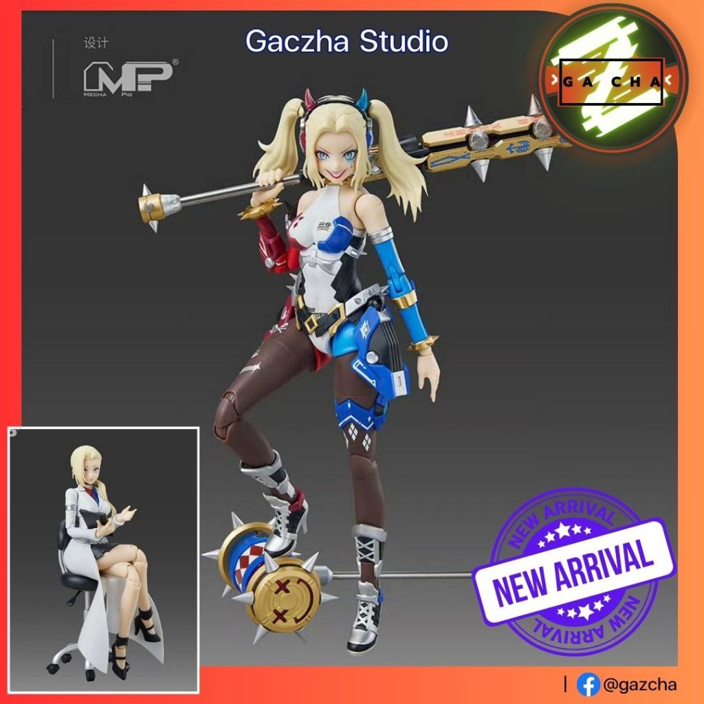[IN STOCK] MS GENERAL DC Comics Harley Quinn (Dual Body) 1/10 Scale Model Kit
