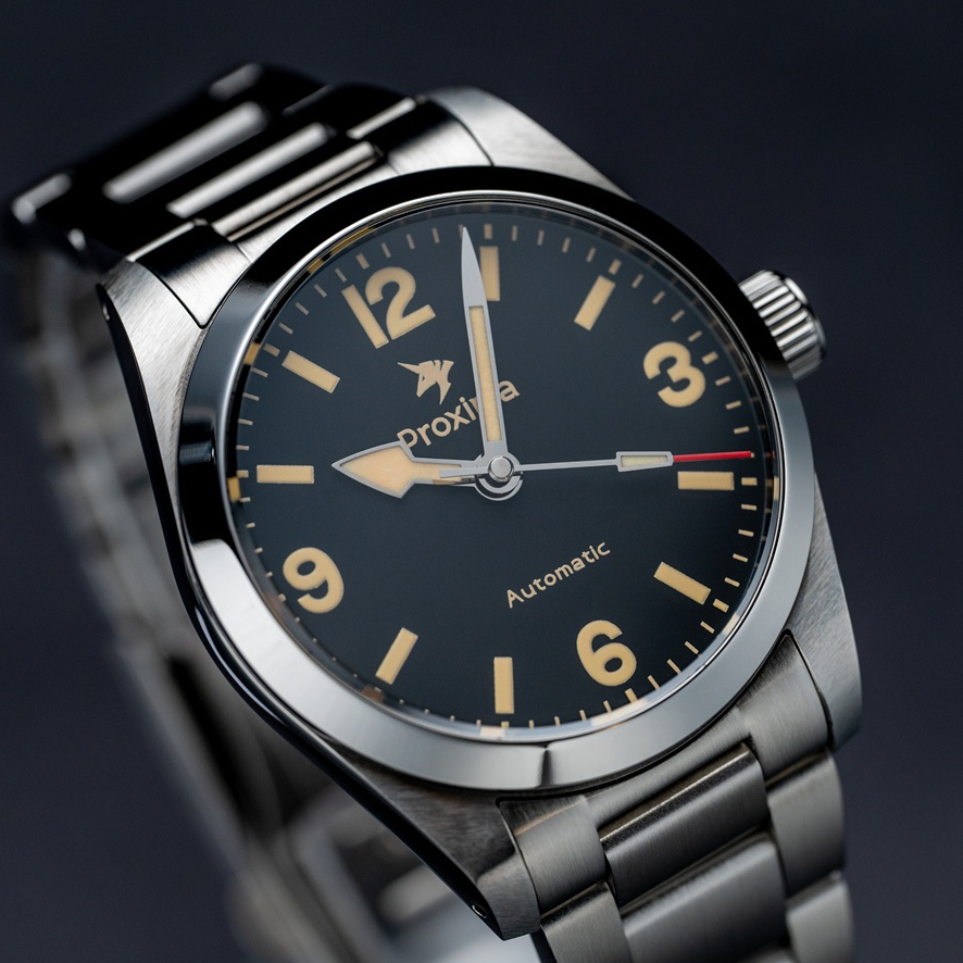 [Pre-order][Hi-Beat] Proxima PX1698 Ranger Watch 37MM BGW9 AR Flat Sapphire PT5000 200M