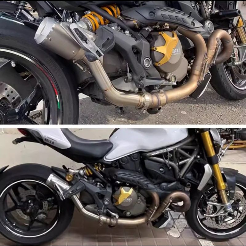 #ท่อAR #SCพร้อมคอท่อ #Stainless #Steel Ducati Monster 821 1200