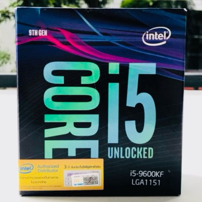CPU (ซีพียู) Intel Core I5 9600KF (4.60GHz) 6C/6T LGA1151v2 ตัวท็อป พร้อมส่ง
