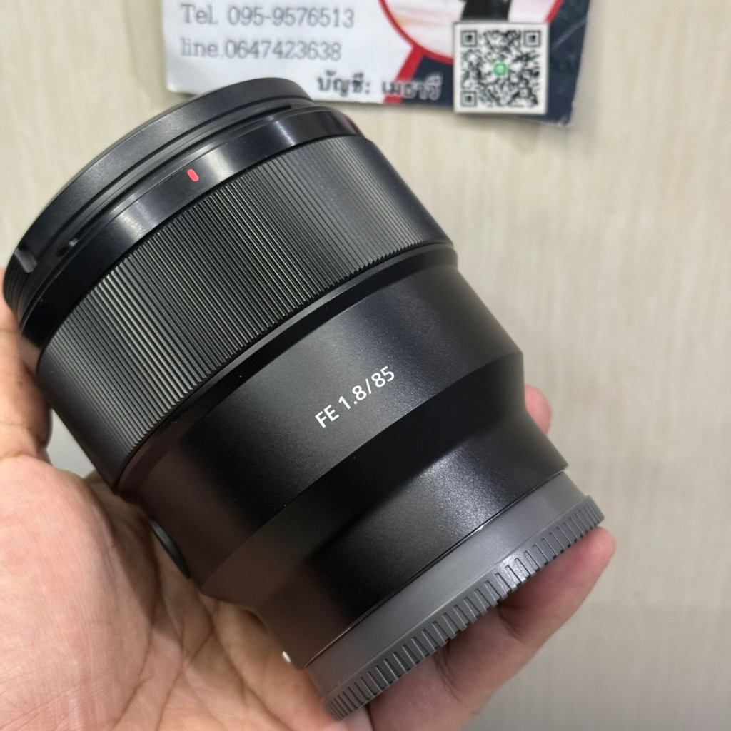 เลนส์ sony 85 f1.8 FE