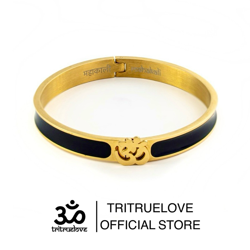 TRITRUELOVE - Luxury Black Kali Bangle