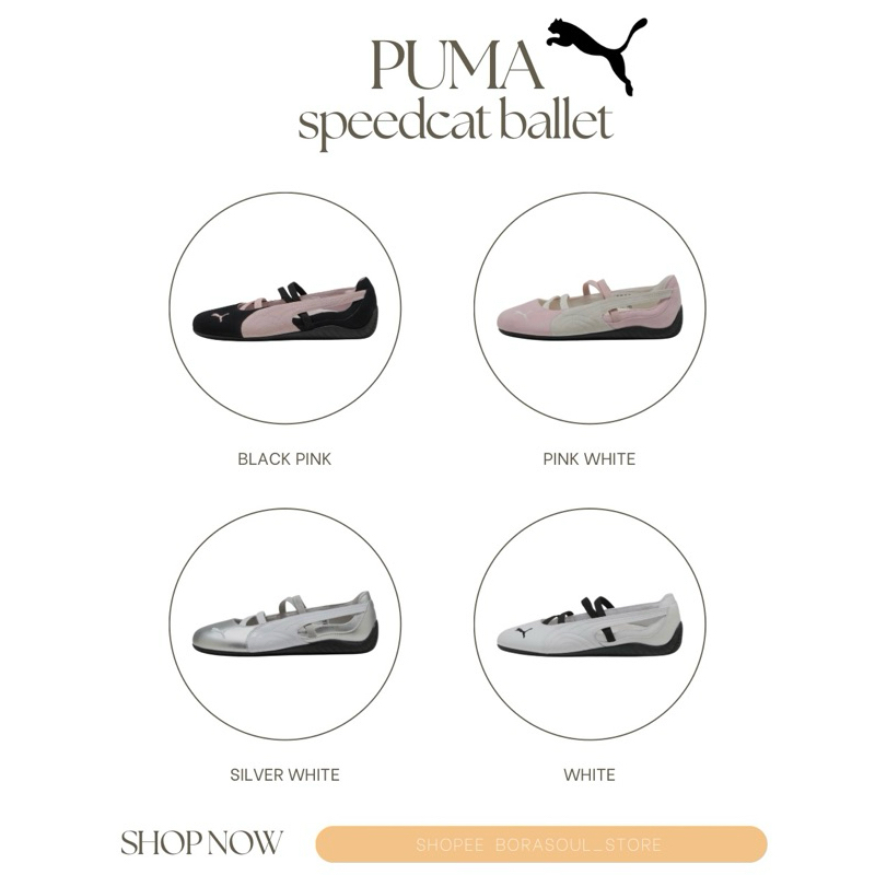 [pre order / พร้อมส่งในไทย] puma speedcat ballet korea 🇰🇷🩰