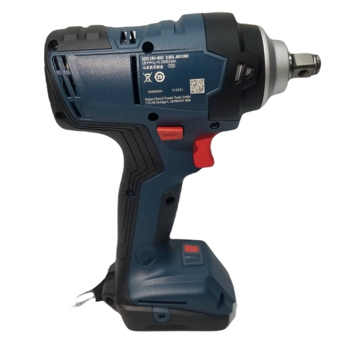 BOSCH บล็อกกระแทกไร้สาย 1/2 18v รุ่น GDS18V-400 / 06019K00K1 สินค้ารับประกัน 1 ปี - รูปที่ 6