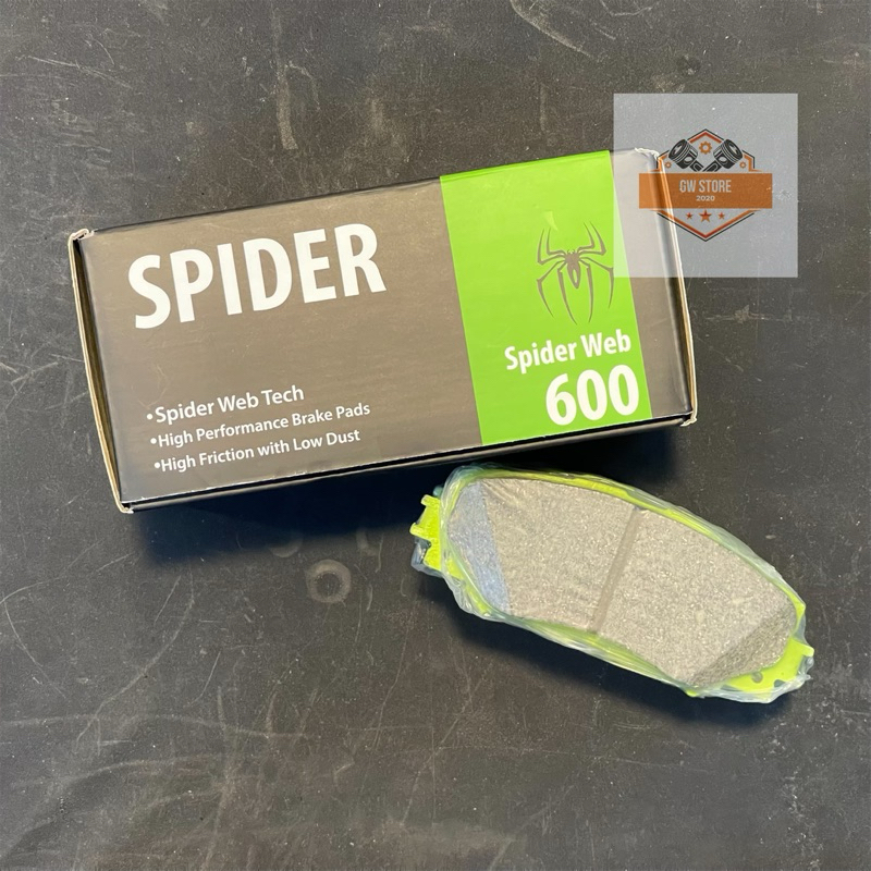 ผ้าเบรค Googai Spider สำหรับรถยนต์ TOYOTA ALTIS 1.6, 1.8/CNG