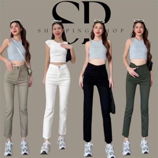Hot กางเกงยีนส์ผ้ายืดเอวสูงทรงสวย 🥰