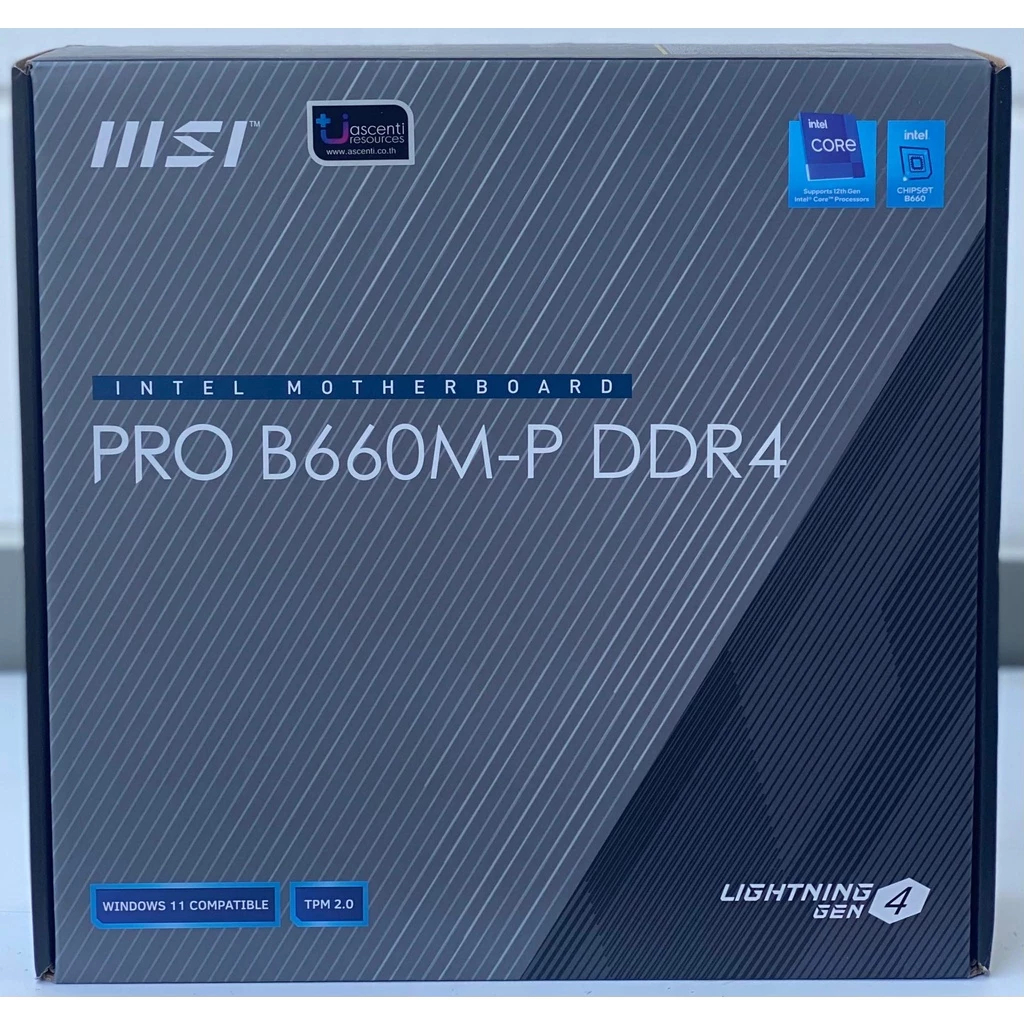 MSI PRO B660M-P DDR4(มือสอง)มีประกันเหลือ10เดือน