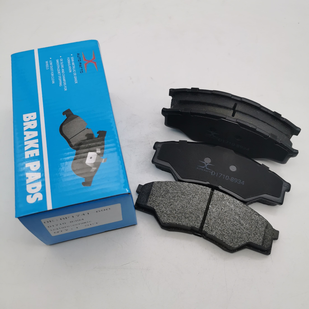 ราคาคู่ ผ้าเบรคหน้า TOYOTA VIGO วีโก้ ตัวเตี้ย ปี 09-15 ยกสูง ปี 04-15 ผ้าเบรคceramic