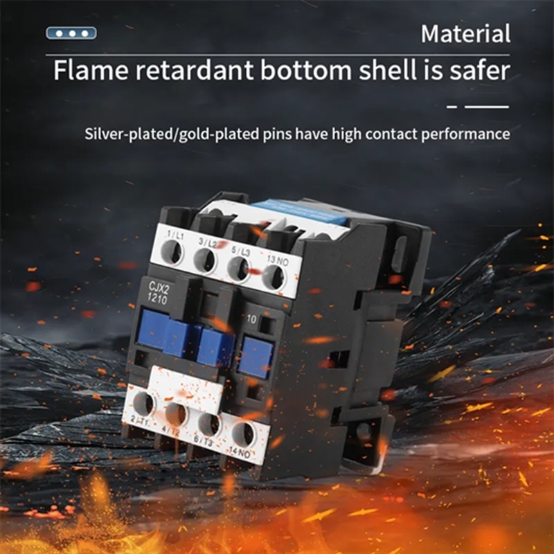 แมกเนติก คอนแทคเตอร์ CJX2 1210 1810 2510 AC Magnetic Contactor Relay