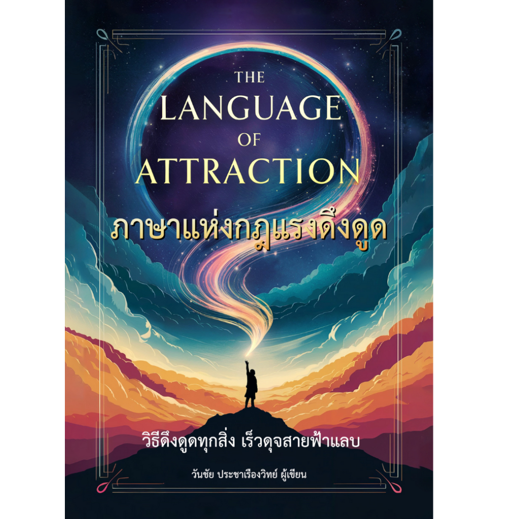 หนังสือ ภาษาแห่งกฎแรงดึงดูด The Language of Attraction  โดย วันชัย ประชาเรืองวิทย์
