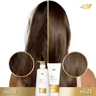 ใหม่! โดฟ เซรั่ม + ออยล์ อะมิโน บอนด์ รีแพร์ ไบ-เฟส 77 มล. DOVE Amino Bond Repair BI-Phase Serum + Oil 77 ml.