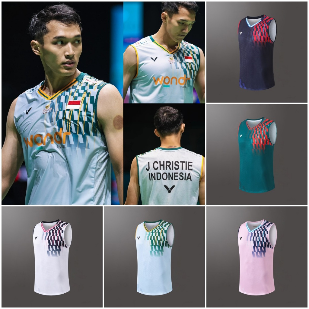 [ส่งจากไทย] เสื้อแบดมินตัน แขนกุด วิคเตอร์ คอลเลคชั่นใหม่ล่าสุด ปี 2025 ส่งจากคลังสินค้าในไทย มีเก็บเงินปลายทาง