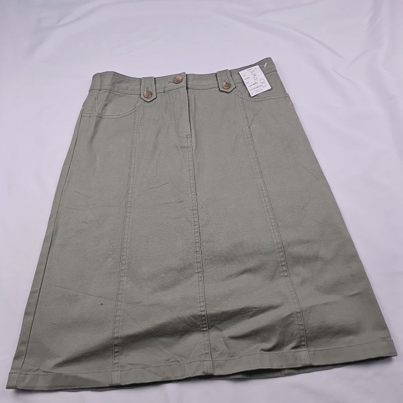 1C072 กระโปรงยีนส์ กระโปรงแฟชั่น กระโปรงสั้น [มือสอง] รายละเอียดตามรูปนะคะ