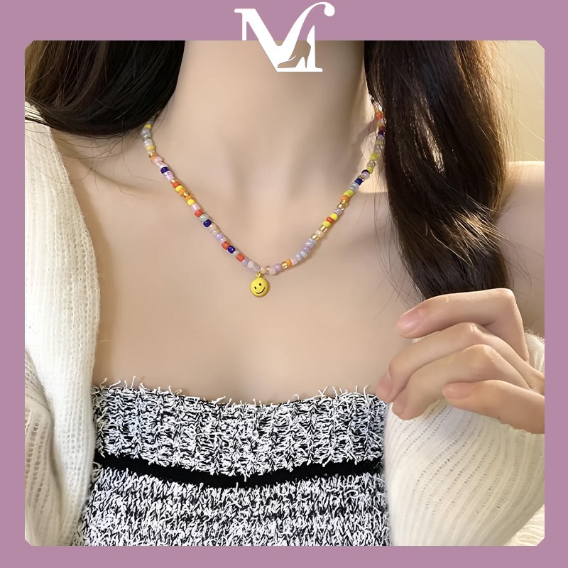 สร้อยคอแฟชั่น [พร้อมส่งจากไทย] แฟชั่นอินเทรนด์ เครื่องประดับแฟชั่น สร้อยคอจี้ หลายสไตล์ ทรงฮิต มีหลายสีให้เลือก