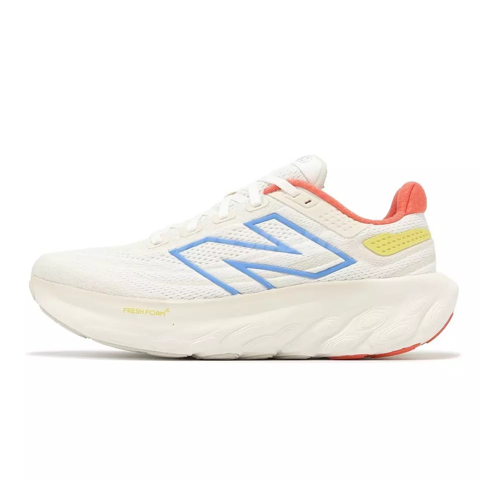 New Balance Fresh Foam X 1080 V13 ของแท้ 100% Sea Salt Gulf Red W1080O13 Sneaker รองเท้าผู้หญิง รองเท้าผ้าใบ