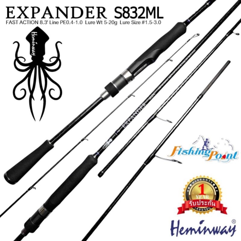 คันตกหมึก HEMINWAY EXPANDER S832ML PE0.4-1.0