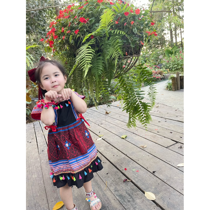 ชุดเด็กดอย ชุดเด็ก น่ารักๆ ลายเจ้านาง รูปที่ 2