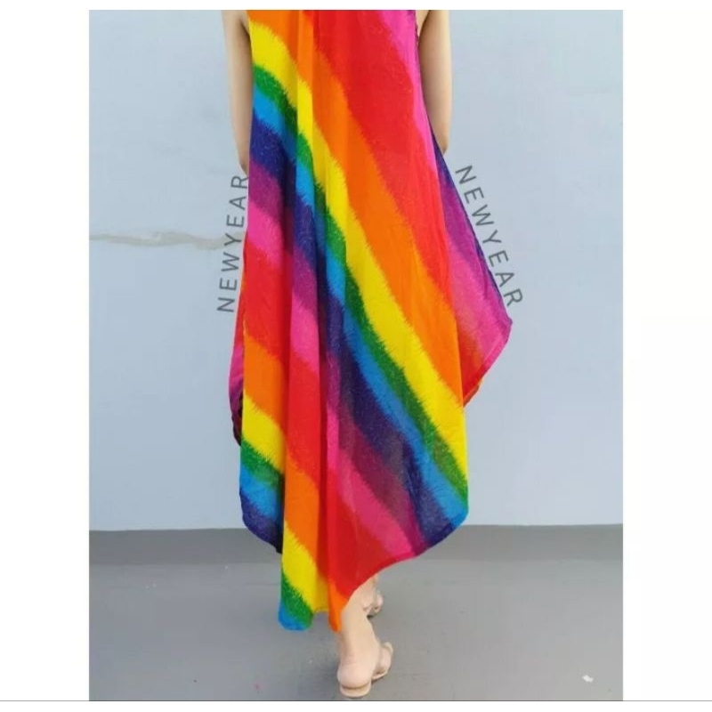 *อกถึง 48* เดรสไปทะเลสาวอวบ เดรสแขนกุดตัวใหญ่ เดรสมัดย้อมไซส์ใหญ่ - รูปที่ 2