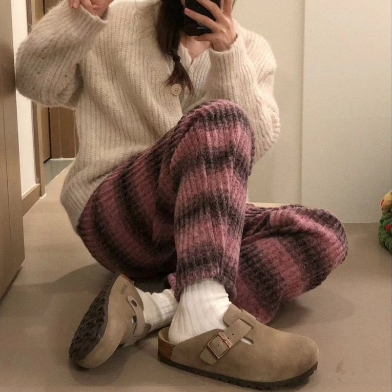 ✨BIRKENSTOCK💞（Grey brown）（Sand color）（khaki）รองเท้า Boken รองเท้าหนังวัวหนังนิ่มหนังศีรษะรองเท้าแตะ Unisex รุ่นแคบ