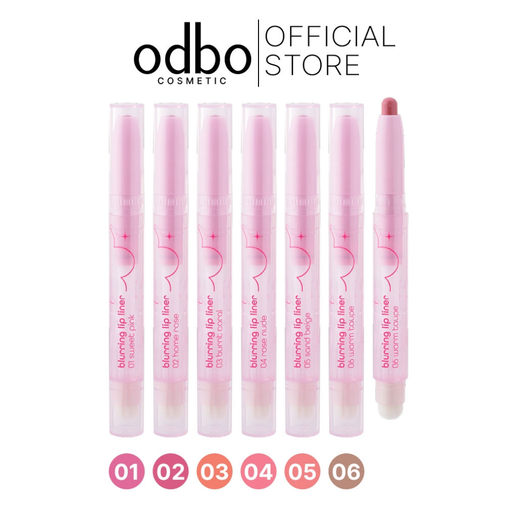 ODBO BLURRING LIP LINER - OD5024 #ลิปไลเนอร์odbo