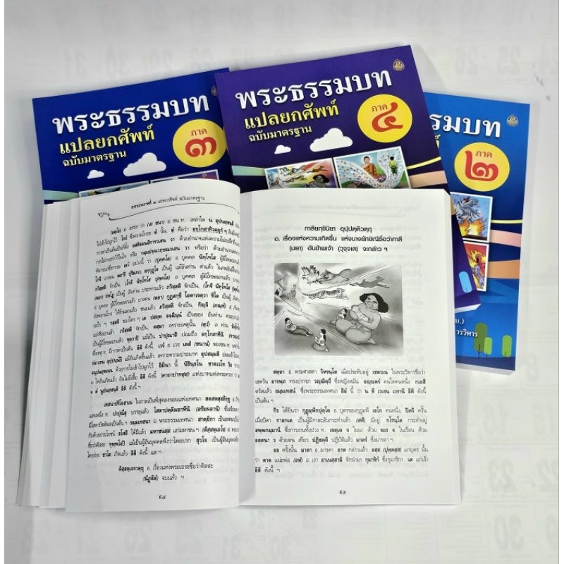 ธรรมบทแปลยกศัพท์ ภาค 1-4 หนังสือเรียนประโยค 1-2 (รวม 4 ภาค) #เลี่ยงเชียง