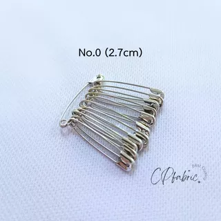 เข็มกลัด เข็มซ่อนปลาย สแตนเลส อย่างดี (ราคา/1พวง)