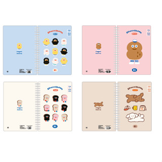 Ropamoda X Romane B5 PP cornell & grid 5mm note สมุดโน๊ตลายล…