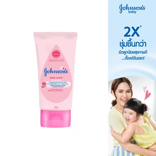 จอห์นสัน เบบี้ ครีม เฟซ แอนด์ บอดี้ 50 ก. Johnson's Baby Cream Face & Body 50 g.