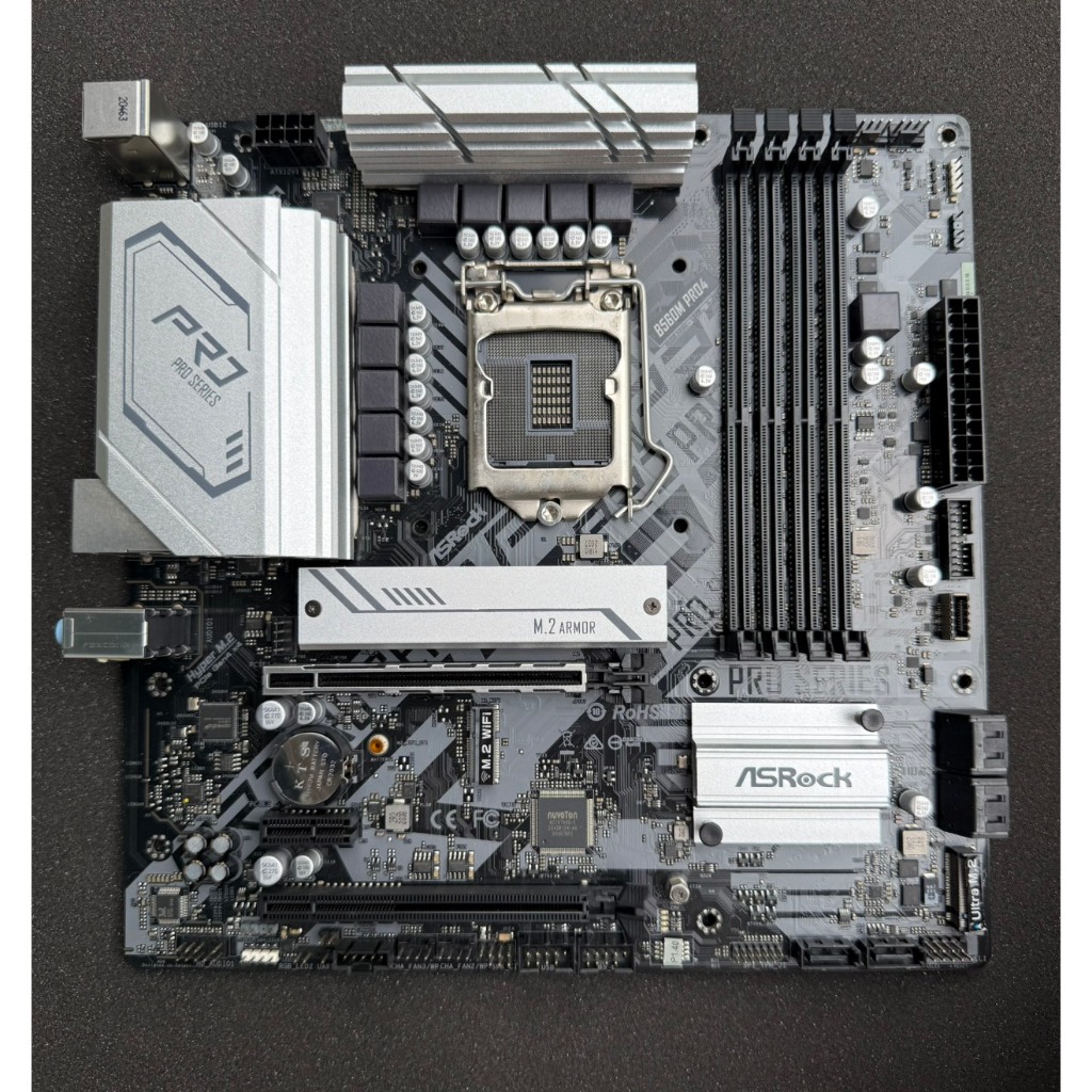 MAINBOARD (เมนบอร์ด) 1200 ASROCK B560M PRO4 มือสอง