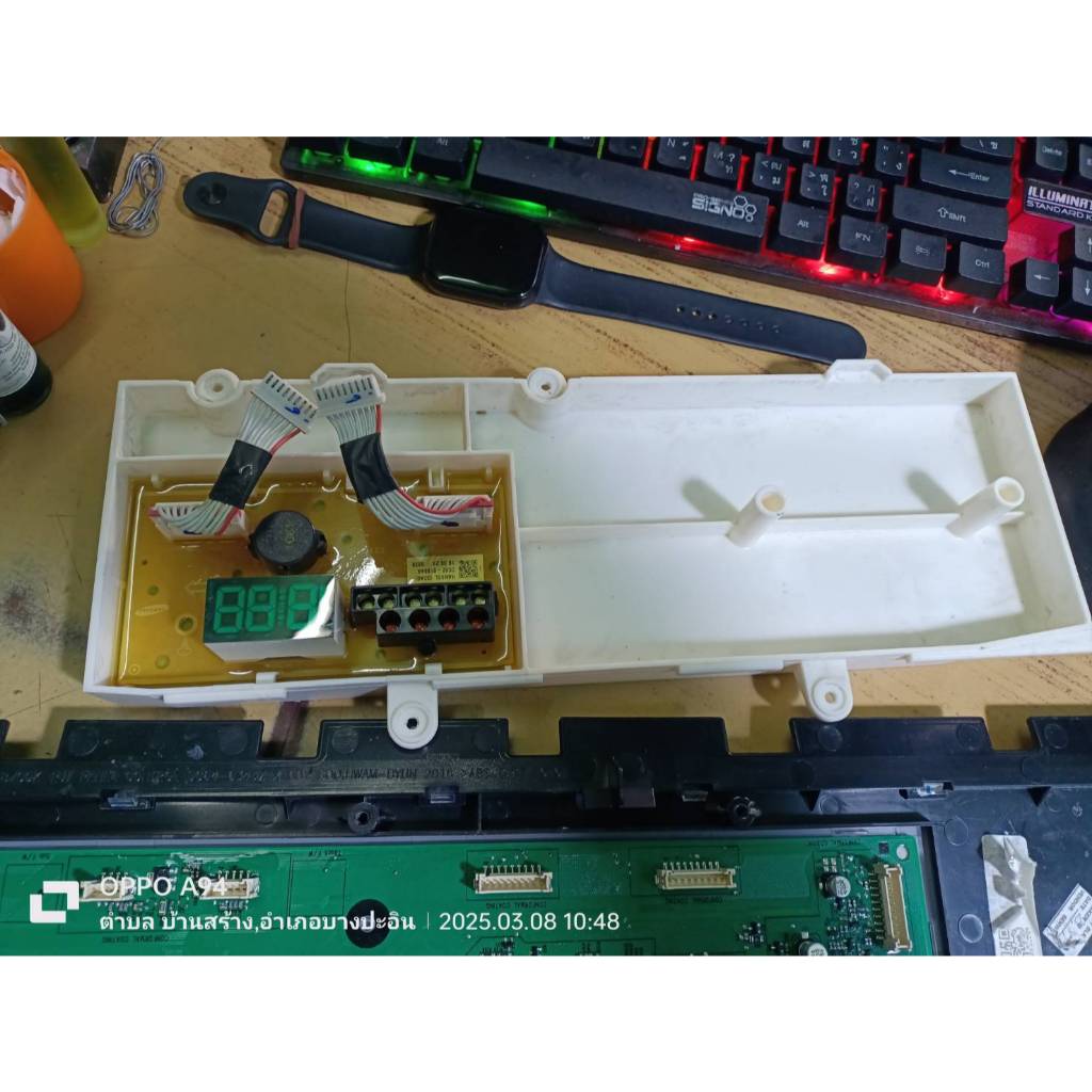 บอร์ดเครื่องซักผ้า Samsung พาร์ท DC92-01864A  WA18M8700G 🔥อะไหล่แท้ของถอดมือสอง🔥