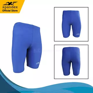 Spandex กางเกงว่ายน้ำขา3/4 เชือก+ซับใน มียางปลายขา ผ้าไม่บาง เรียบลื่น ไม่อุ้มน้ำ แห้งไว SW005