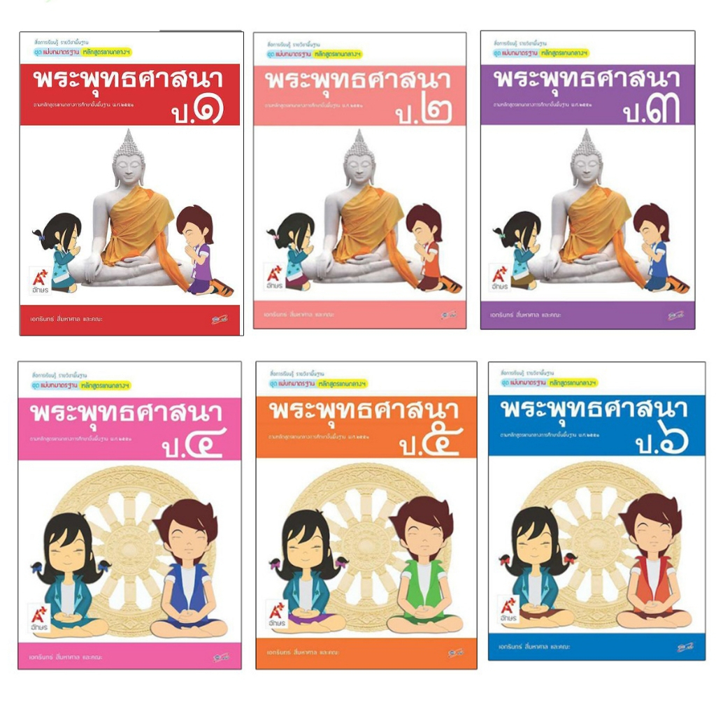 สื่อฯ แม่บทมาตรฐาน พระพุทธศาสนา ป.1-6 (อจท.)