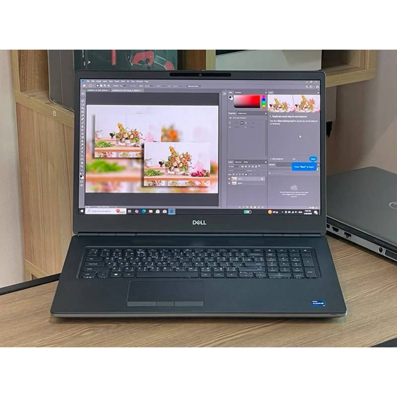 Dell Precision 7760 Mobile WorkStation i7-11850H SSD512GB RAM32GB NVIDIA RTX A3000 (6GB GDDR6) จอ 4K