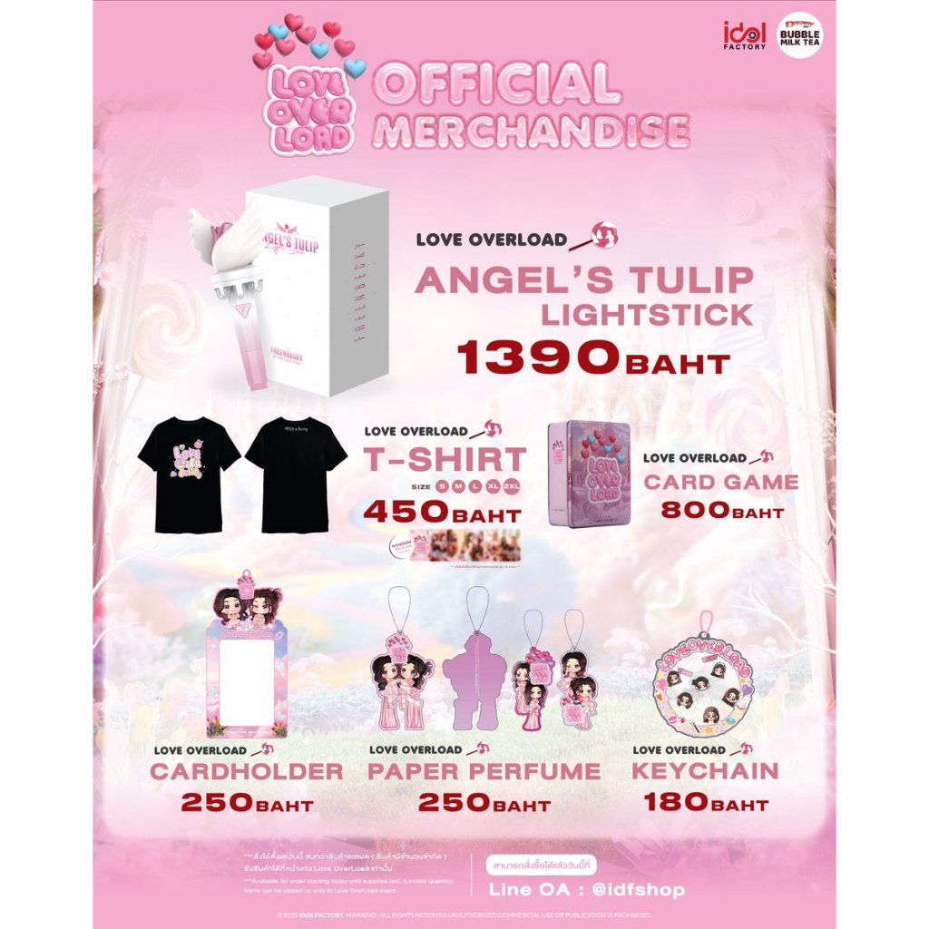 🚚（พร้อมส่ง）OFFICIAL MERCHANDISE :  LOVE OVERLOAD : FREENBECKY 1st FANMEETING IN BANGKOK ฟรีนเบค เบคกี้ #freen #becky