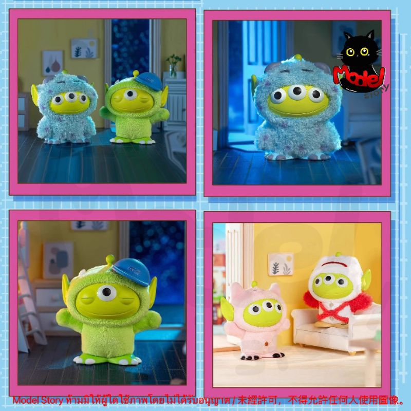 🇹🇭พร้อมส่งจากไทย✨กล่องสุ่ม Disney-Pixar Little Green Man ตุ๊กตา Alien 3 ตา Toystory รุ่น Clothing

 - รูปที่ 2